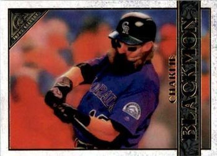 #114 Charlie Blackmon - Colorado Rockies - 2020 Topps Gallery Baseball