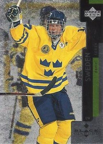 #114 Daniel Sedin - Sweden - 1997-98 Upper Deck Black Diamond Hockey