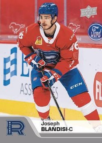 #114 Joseph Blandisi - Laval Rocket - 2020-21 Upper Deck AHL Hockey