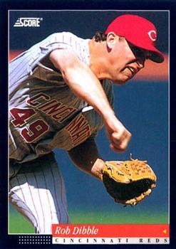 #114 Rob Dibble - Cincinnati Reds -1994 Score Baseball