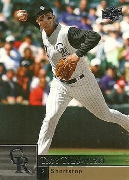 #114 Troy Tulowitzki - Colorado Rockies - 2009 Upper Deck Baseball