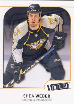#114 Shea Weber - Nashville Predators - 2009-10 Upper Deck Victory Hockey