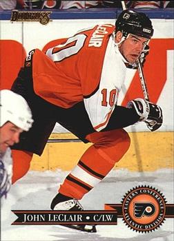 #114 John LeClair - Philadelphia Flyers - 1995-96 Donruss Hockey
