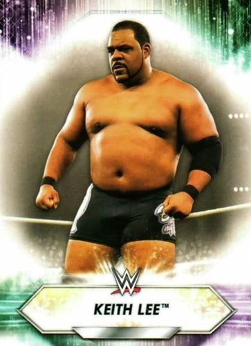 #114 Keith Lee - 2021 Topps WWE Wrestling