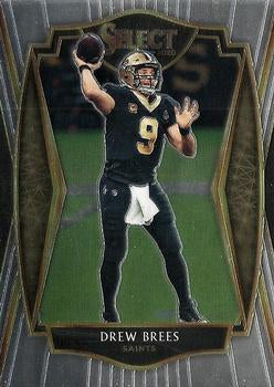 #114 Drew Brees - New Orleans Saints - 2020 Panini Select Football
