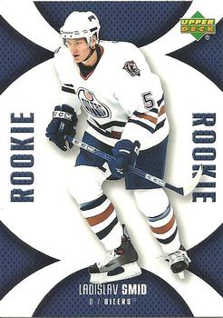 #114 Ladislav Smid - Edmonton Oilers - 2006-07 Upper Deck Mini Jersey Hockey