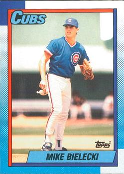 #114 Mike Bielecki - Chicago Cubs - 1990 O-Pee-Chee Baseball