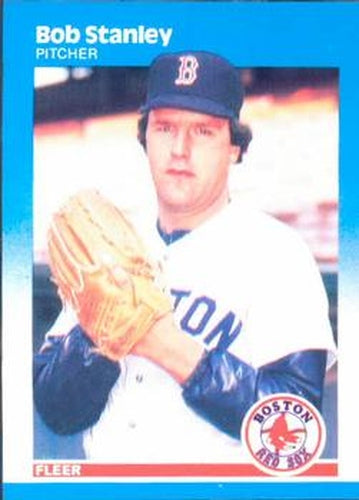#47 Bob Stanley - Boston Red Sox - 1987 Fleer Baseball