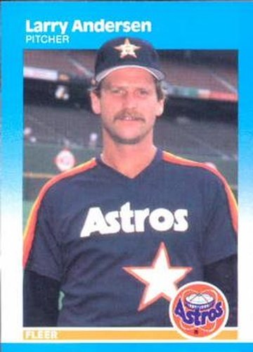 #49 Larry Andersen - Houston Astros - 1987 Fleer Baseball