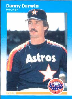 #54 Danny Darwin - Houston Astros - 1987 Fleer Baseball