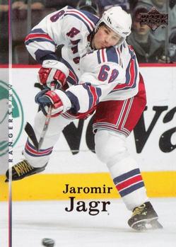 #115 Jaromir Jagr - New York Rangers - 2007-08 Upper Deck Hockey