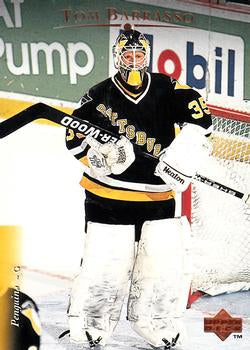 #115 Tom Barrasso - Pittsburgh Penguins - 1995-96 Upper Deck Hockey