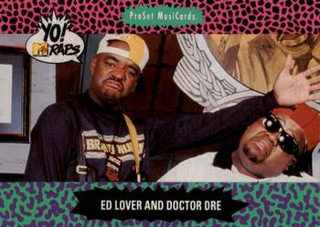#115 Doctor Dré and Ed Lover - 1991 Pro Set Yo! MTV Raps