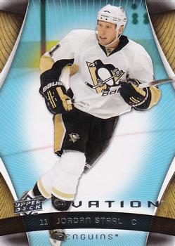 #115 Jordan Staal - Pittsburgh Penguins - 2009-10 Upper Deck Ovation Hockey