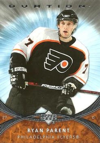 #115 Ryan Parent - Ryan Parent - 2007-08 Upper Deck Ovation Hockey