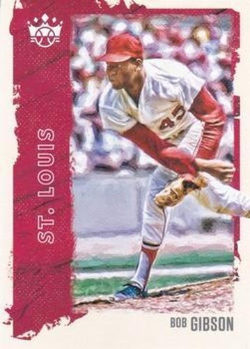 #115 Bob Gibson - St. Louis Cardinals - 2021 Panini Diamond Kings Baseball