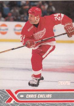 #115 Chris Chelios - Detroit Red Wings - 2000-01 Stadium Club Hockey