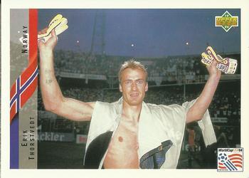 #115 Erik Thorstvedt - Norway - 1994 Upper Deck World Cup Contenders English/Spanish Soccer
