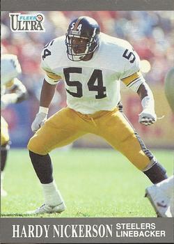 #115 Hardy Nickerson - Pittsburgh Steelers - 1991 Ultra Football