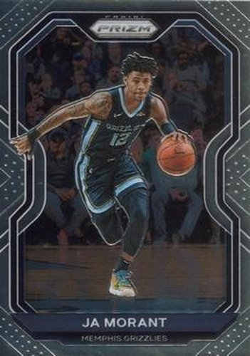 #115 Ja Morant - Memphis Grizzlies - 2020-21 Panini Prizm Basketball