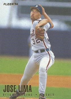 #115 Jose Lima - Detroit Tigers - 1996 Fleer Baseball