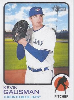 #115 Kevin Gausman - Toronto Blue Jays - 2022 Topps Heritage Baseball