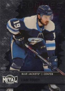 #115 Liam Foudy - Columbus Blue Jackets - 2020-21 Skybox Metal Universe Hockey