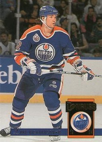 #115 Luke Richardson - Edmonton Oilers - 1993-94 Donruss Hockey