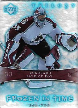 #115 Patrick Roy - Colorado Avalanche - 2007-08 Upper Deck Trilogy Hockey