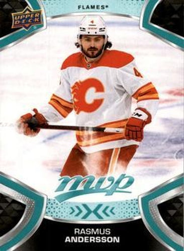#115 Rasmus Andersson - Calgary Flames - 2021-22 Upper Deck MVP Hockey