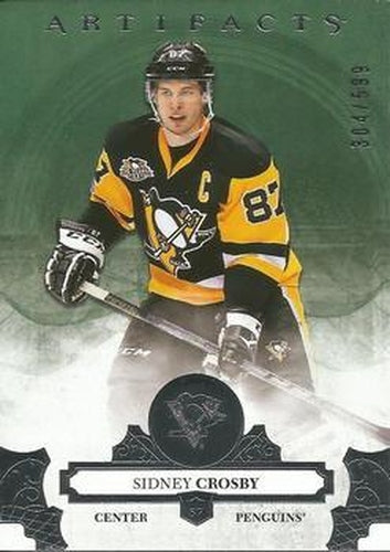 #115 Sidney Crosby - Pittsburgh Penguins - 2017-18 Upper Deck Artifacts Hockey