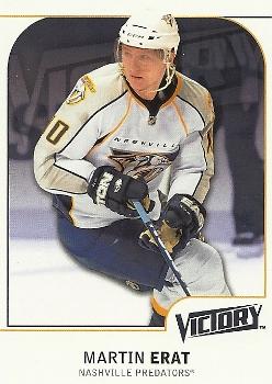 #115 Martin Erat - Nashville Predators - 2009-10 Upper Deck Victory Hockey
