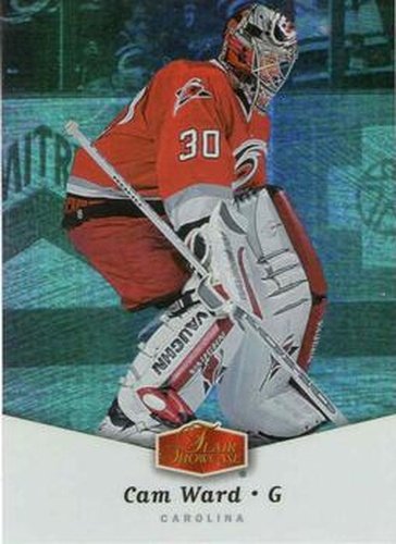 #115 Cam Ward - Carolina Hurricanes - 2006-07 Flair Showcase Hockey