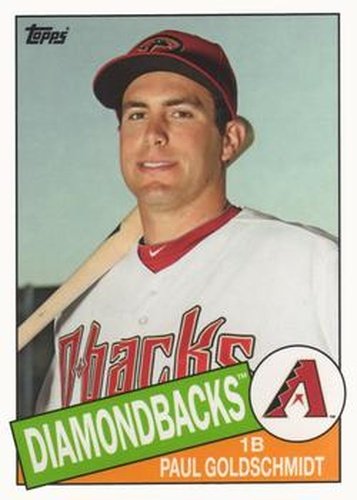 #115 Paul Goldschmidt - Arizona Diamondbacks - 2013 Topps Archives Baseball