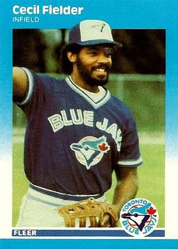 #U-31 Cecil Fielder - Toronto Blue Jays - 1987 Fleer Update Baseball