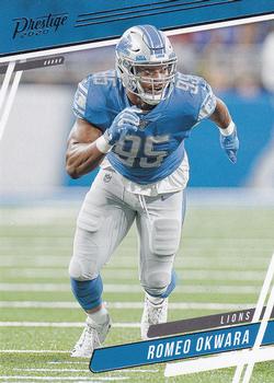 #116 Romeo Okwara - Detroit Lions - 2020 Panini Prestige Football