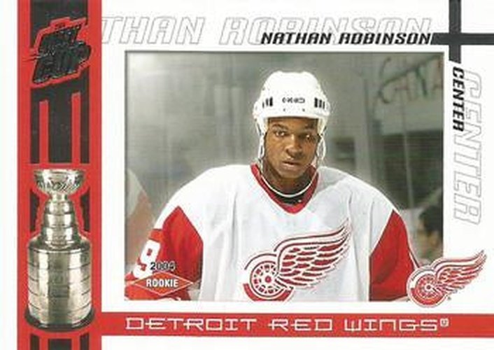 #116 Nathan Robinson - Detroit Red Wings - 2003-04 Pacific Quest for the Cup Hockey