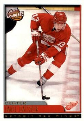 #116 Pavel Datsyuk - Detroit Red Wings - 2003-04 Pacific Complete Hockey