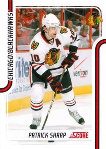 #116 Patrick Sharp - Chicago Blackhawks - 2011-12 Score Hockey