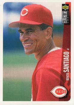 #116 Benito Santiago - Cincinnati Reds - 1996 Collector's Choice Baseball