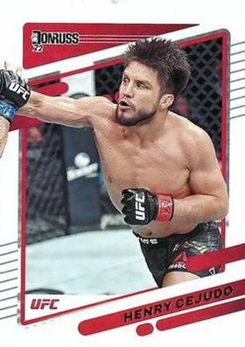 #116 Henry Cejudo - 2022 Donruss UFC MMA