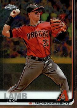 #116 Jake Lamb - Arizona Diamondbacks - 2019 Topps Chrome Baseball