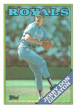 #116 Jerry Don Gleaton - Kansas City Royals - 1988 Topps Baseball