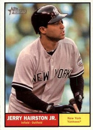 #116 Jerry Hairston Jr. - New York Yankees - 2010 Topps Heritage Baseball