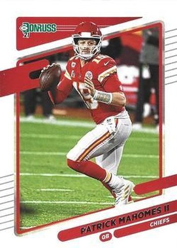 #116 Patrick Mahomes II - Kansas City Chiefs - 2021 Donruss Football