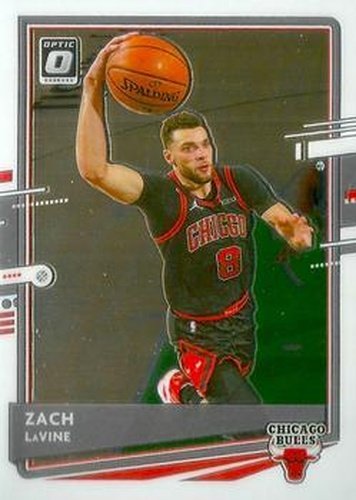 #116 Zach LaVine - Chicago Bulls - 2020-21 Donruss Optic Basketball