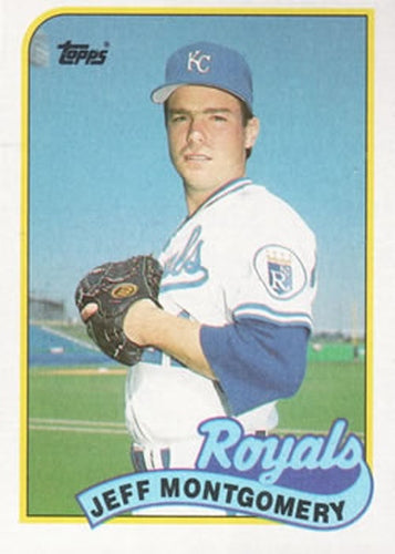 #116 Jeff Montgomery - Kansas City Royals - 1989 Topps Baseball