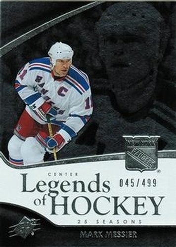 #116 Mark Messier - New York Rangers - 2011-12 SPx Hockey