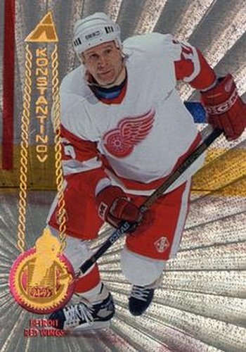 #116 Vladimir Konstantinov - Detroit Red Wings - 1994-95 Pinnacle Hockey - Rink Collection
