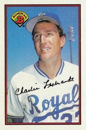 #116 Charlie Leibrandt - Kansas City Royals - 1989 Bowman Baseball
